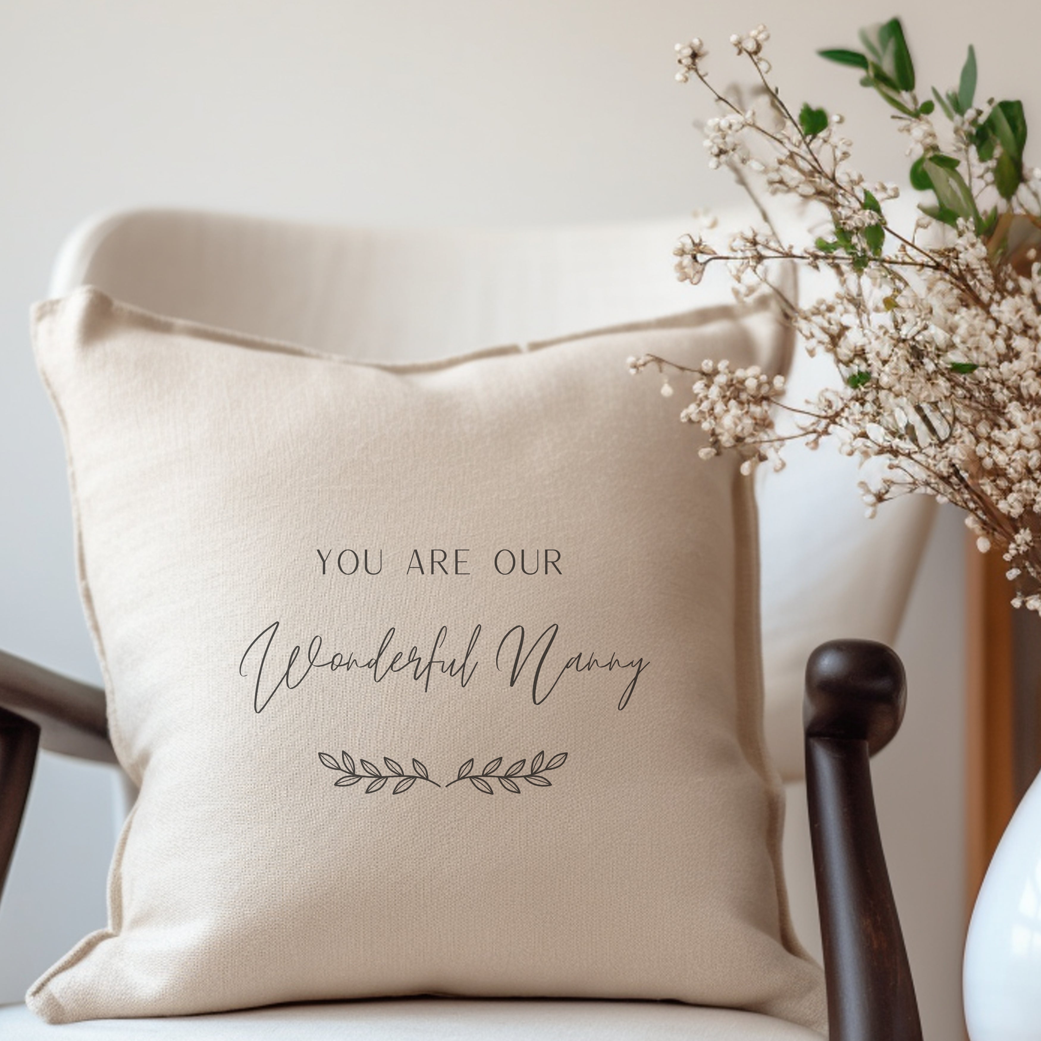 Personalised Wonderful Nan,Gran,Grandma Cushion