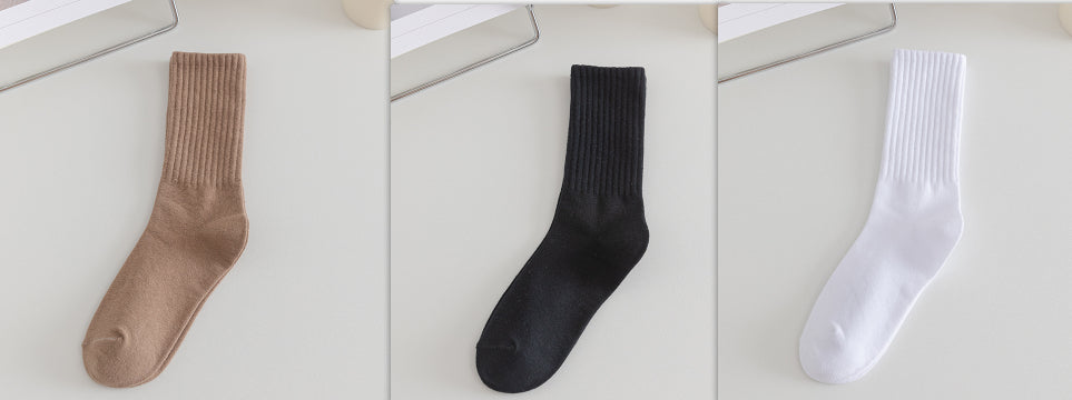 Autumn And Winter Sports Waist Middle Tube Socks For Men