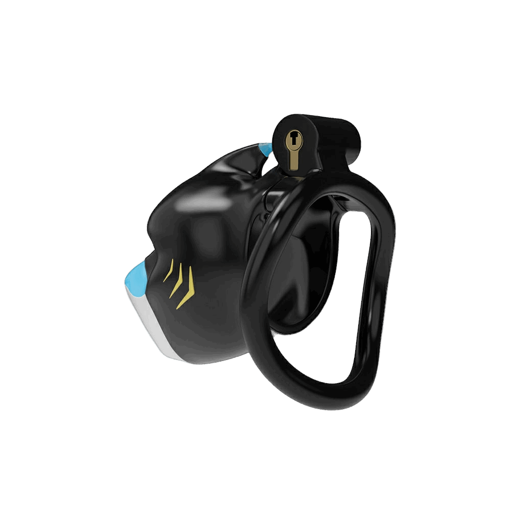 Furrjoi Shark Chastity Cage Yellow