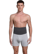 Men's Tummy Control Boxer Briefs With Functional Fly