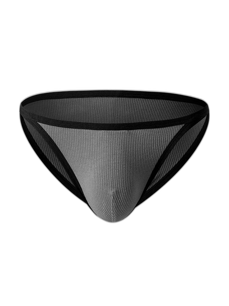 Men's Low-Rise Sexy U-Convex Thong And Briefs