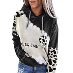 Korean style graffiti solid color loose pullover sweater