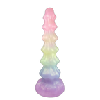 Migo - 10 Inch Knot Dildo - Fantasy Dildo - Alien Dildo with 6 Knots