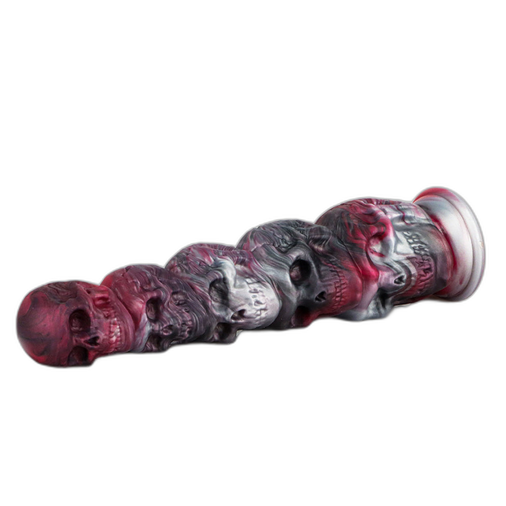Skull - Silicone Anal Beads - Insertable Anal Plug - Anal Stimulation Sex Toy