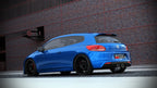 Maxton Design - REAR VALANCE VW SCIROCCO III R WITH 2 EXHAUST HOLES