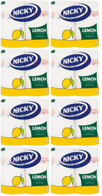 8 x Nicky Lemon Kitchen Towel 2 Rolls