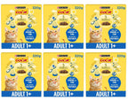 6 x Go-Cat® With Herring And Tuna Mix With Vegetables Dry Cat Food 320G