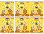 6 x Go-Cat® With Chicken And Turkey Mix With Vegetables Dry Cat Food 320G