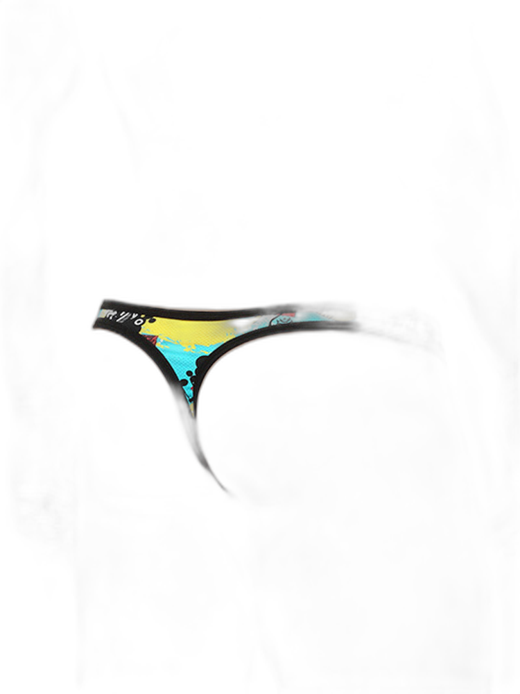 2 Pack Men's U-Pouch Low-Rise Thong