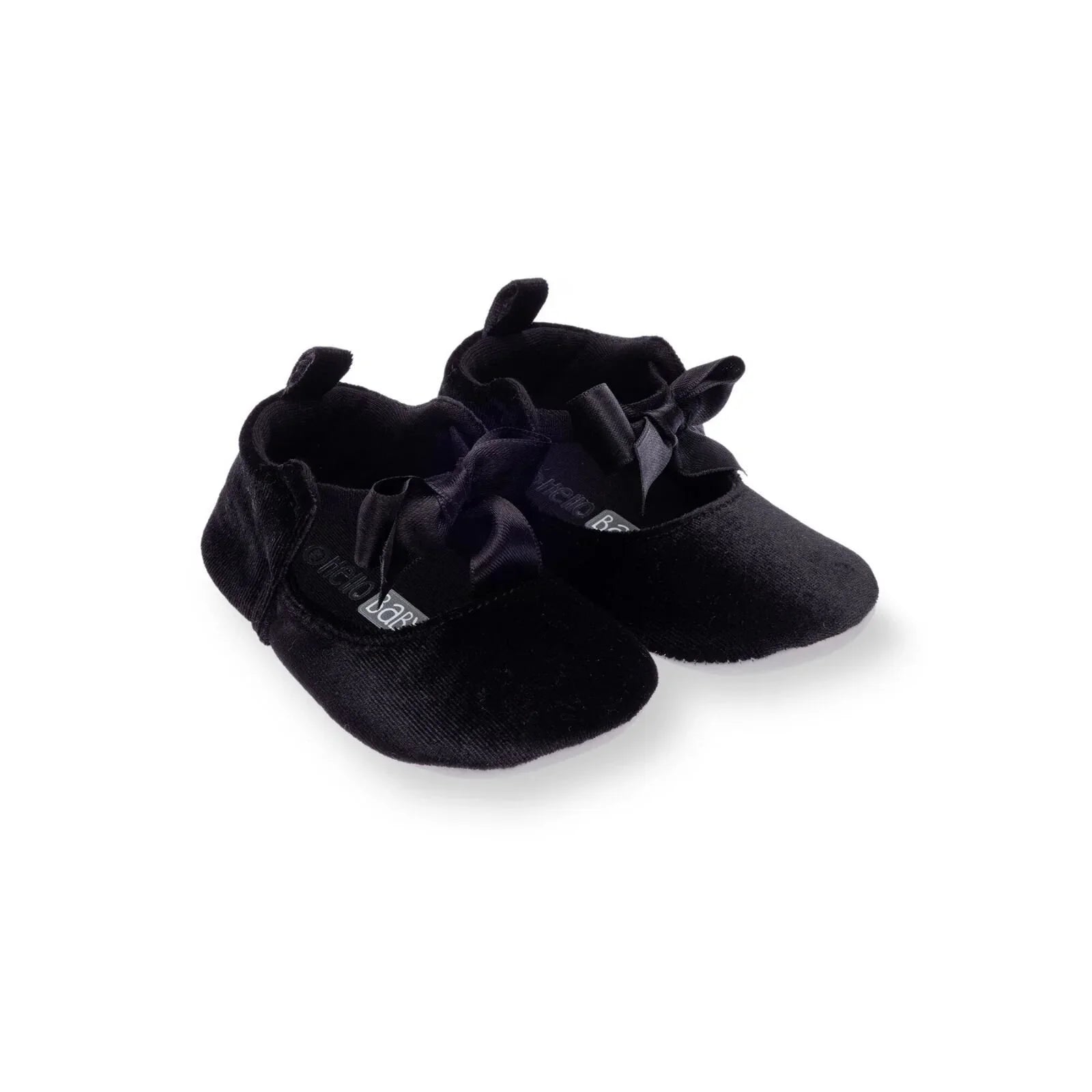HelloBaby Girls Christmas Pre-Walker Shoes - Black