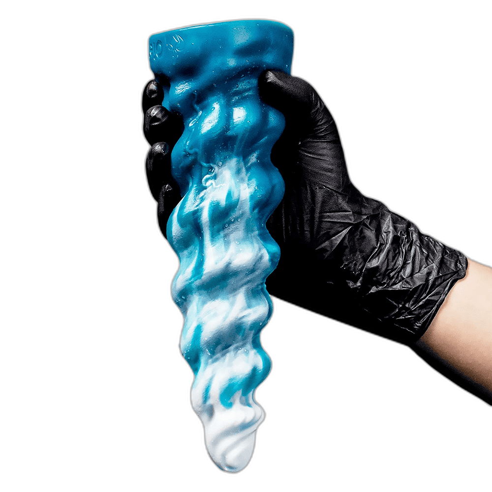 Conqueror - Fantasy Silicone Dildo - Alien Spiral Dildo - 5 Sizes
