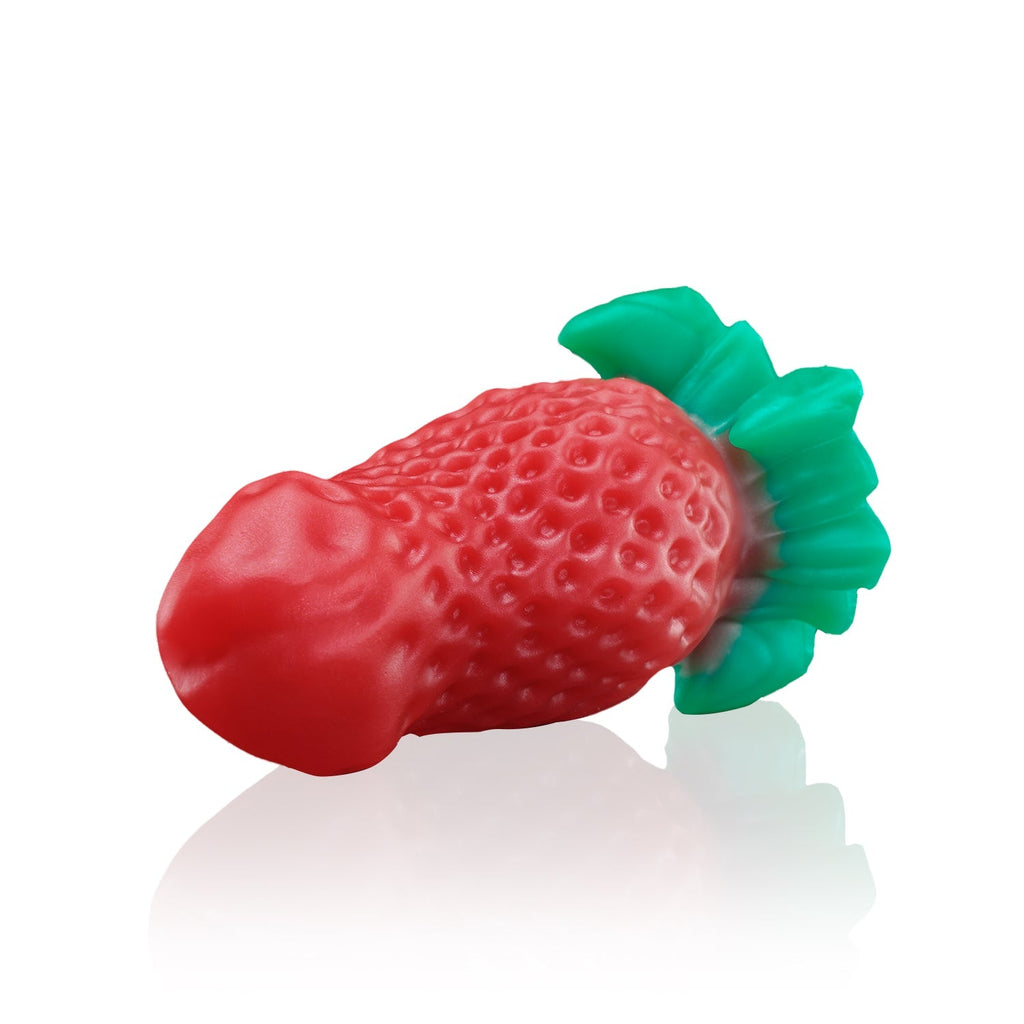 Nothosaur BERRYBLOOM - Fantasy Dildo - Strawberry Silicone Butt Plug