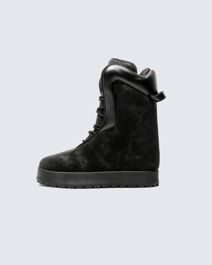 Trendy Oversized High-Top Puffer Boots