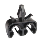 Twin Pipe & Cable Holding Clip - Brake, Fuel & Electrical Lines up to 7mm