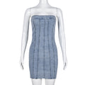 Women's Backless Wash Chest-wrapped Dress