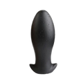 ELITE Liquid Silicone Torpedo Plug Medium Black