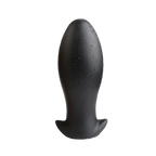 ELITE Liquid Silicone Torpedo Plug Medium Black