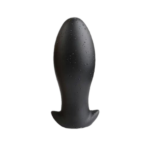 ELITE Liquid Silicone Torpedo Plug Medium Black