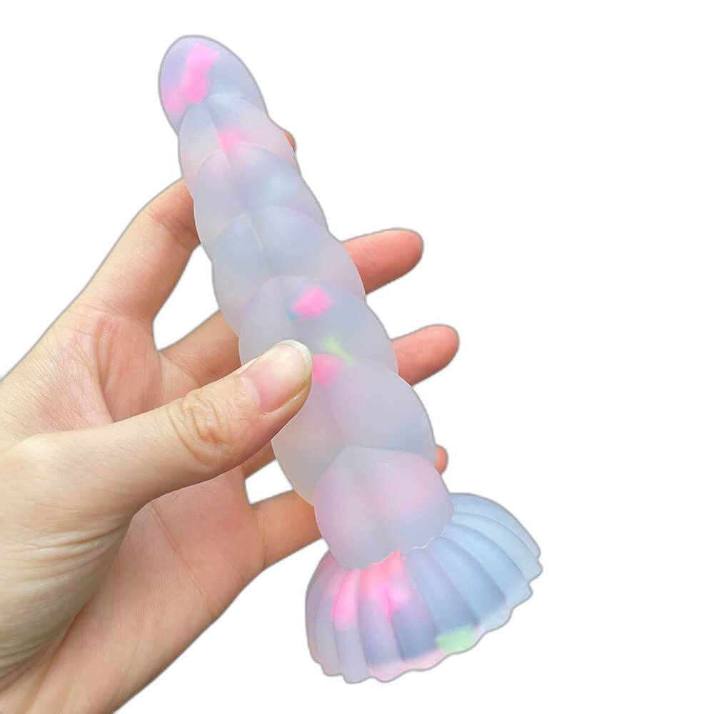 Twister - Silicone Glow-in-the-Dark Dildo