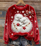 Christmas Retro Green Unisex Sweater