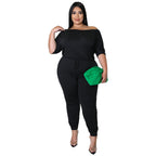Women's Solid-Colored Sports Jumpsuit With Drawstring, High Waist, And Slimming Design