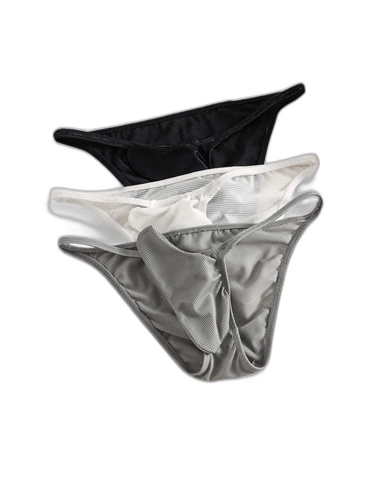 Men's Low-Rise Sexy Seamless Comfort Lightweight Briefs