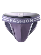 3 Pack Men's High-Cut Sexy Comfortable U-Convex Breathable Briefs