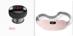 Menstrual Heating Pad Smart Warm Belt Relief Waist Pain Cramps Vibrating Abdominal Massager Electric Waist Belt Device