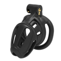 LOCK4D Armoured Flat Ring Chastity Cage