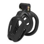 LOCK4D Armoured Flat Ring Chastity Cage