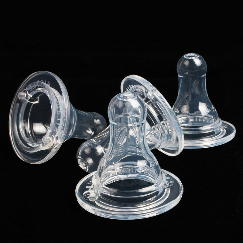 JollyBean Liquid Silicone Baby Nipple - Soft BPA-Free Realistic