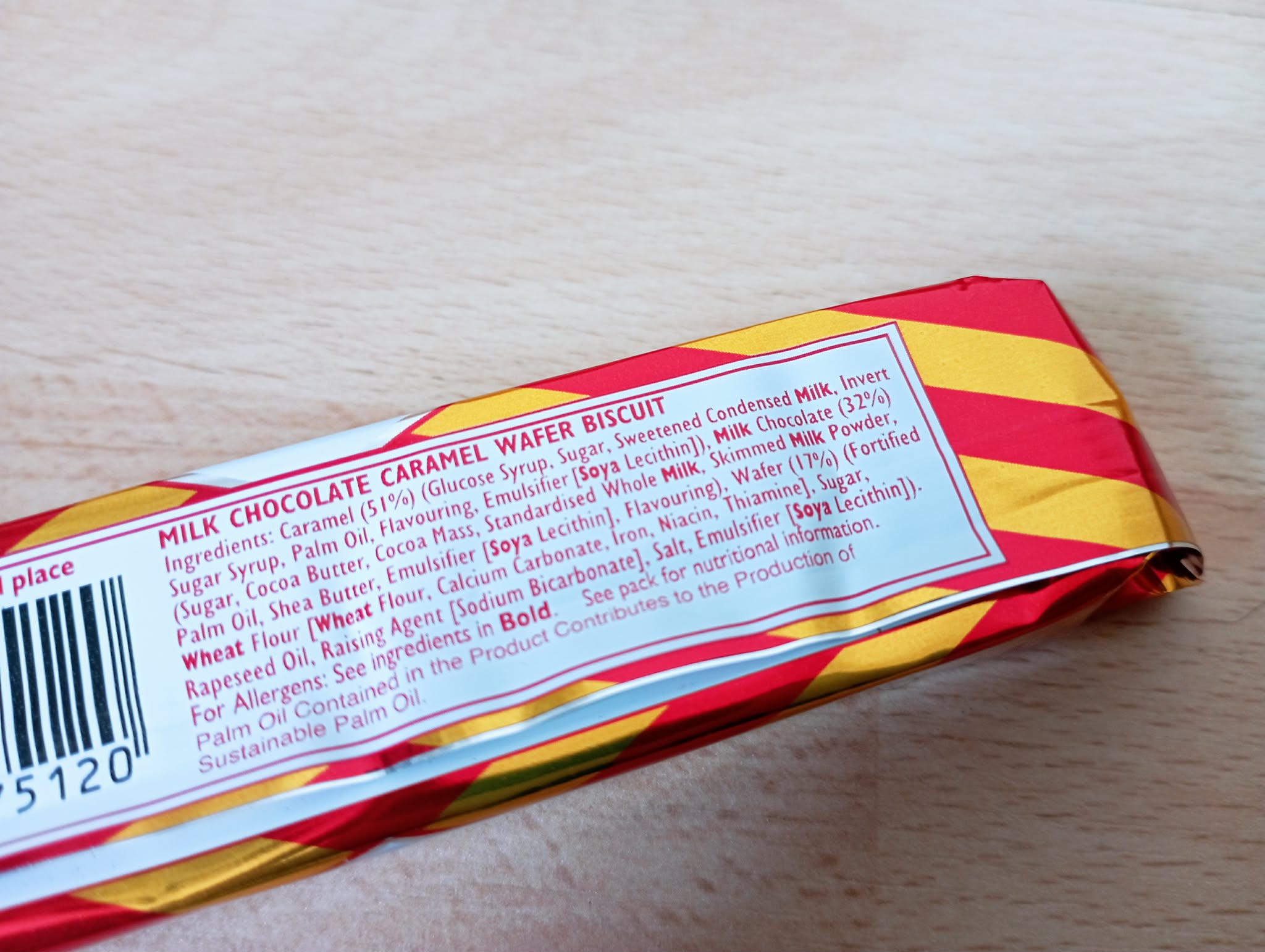3 TUNNOCKS MILK CHOCOLATE COATED WAFER BISCUIT (3X37G)