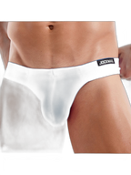 Men's Simple Breathable Mesh Pouch Thong & Strings