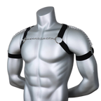 Black Elastic Chain Harness