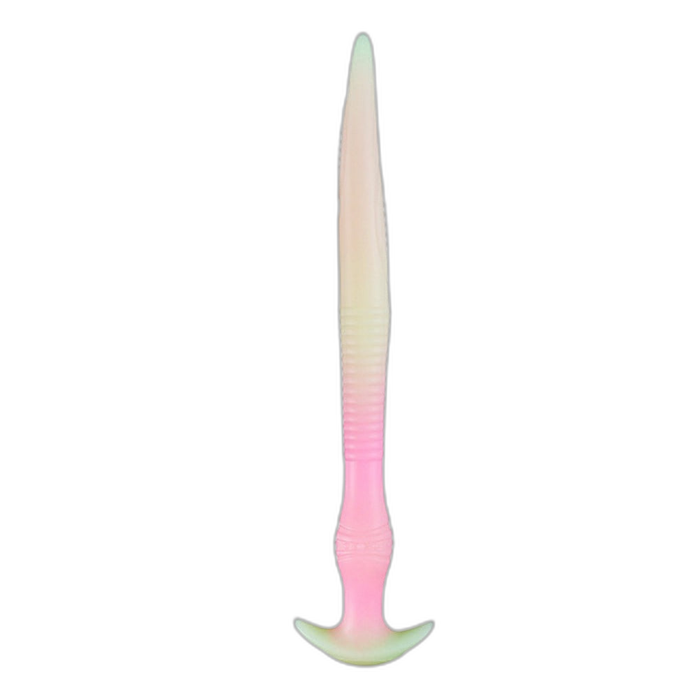 The Eel Anal Plug - Long Butt Plug - Ribbed Butt Plug