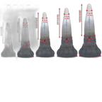 SWISOK Syvern - Tentacle Dildo - Fantasy Dildo - Dargon Dildo - 5 Sizes