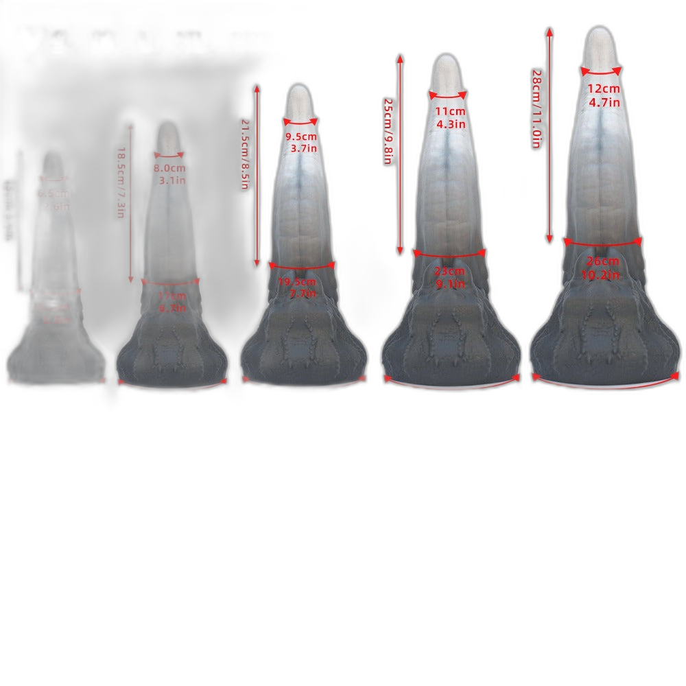 SWISOK Syvern - Tentacle Dildo - Fantasy Dildo - Dargon Dildo - 5 Sizes