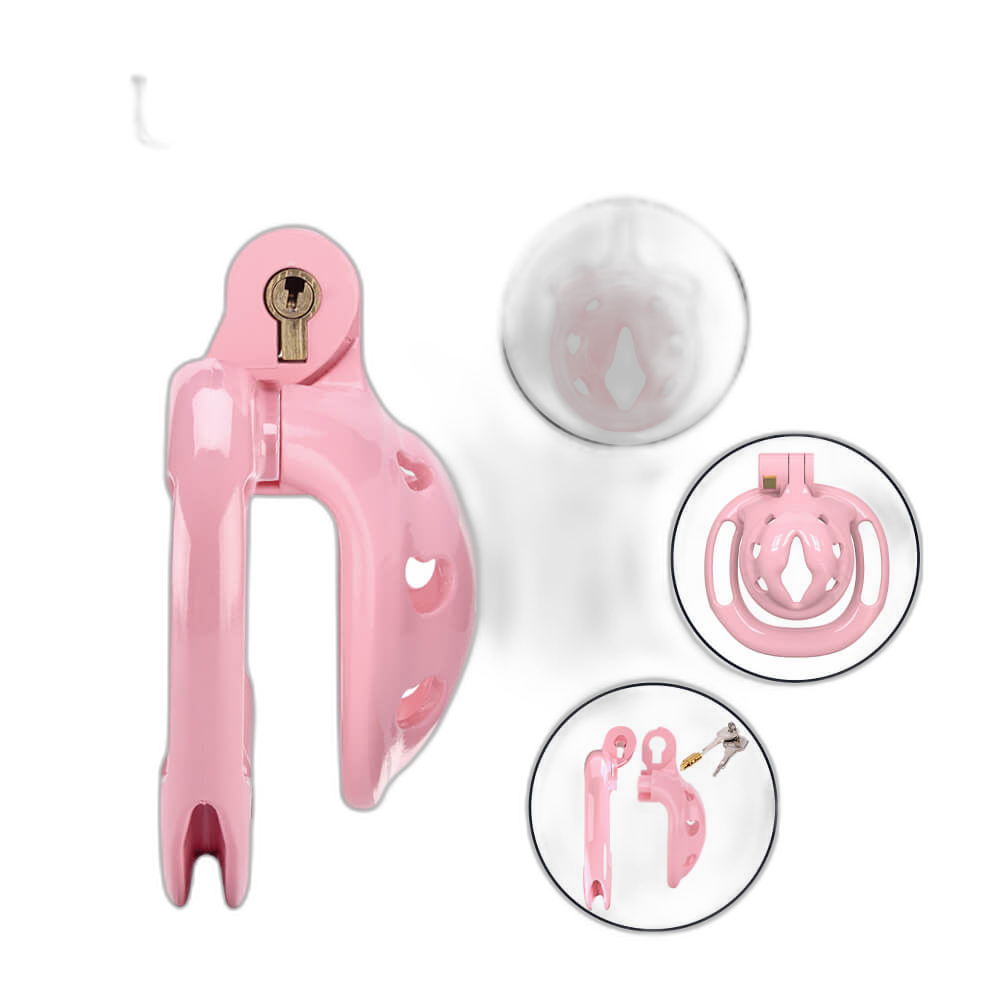 Keyser - Small Chastity Cage - Chastity Cage Strap - With 4 Rings