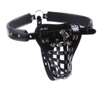 Leather Chastity Jockstrap