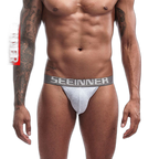 Cotton Sexy Low-waist Thongs Men's Underwear