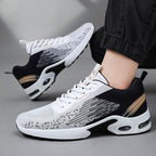 Summer New Flying Woven Air Cushion Sneaker