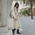 Women's Fashion High Sense Trench Coat