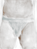3 Pack Men's Breathable Mesh Odor-Resistant Solid Color Sexy Briefs