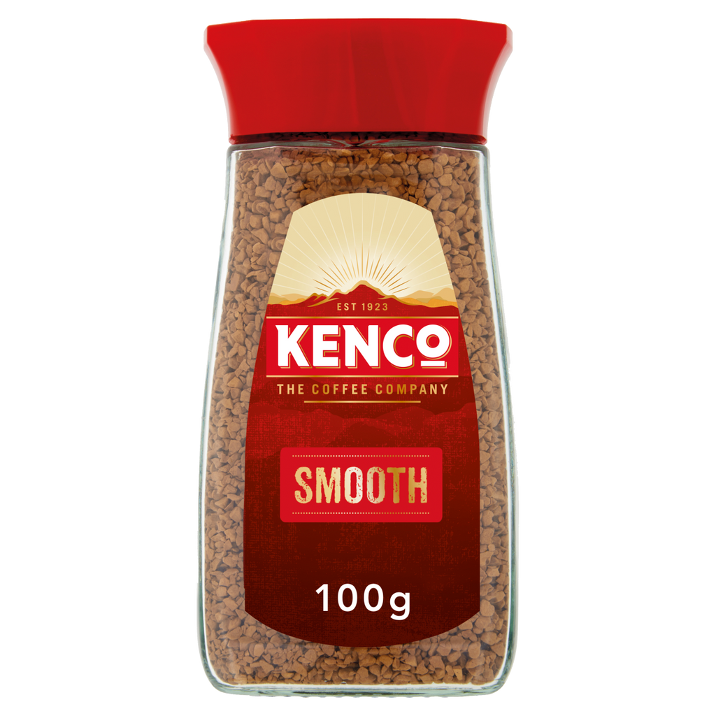6 x Kenco Smooth Instant Coffee - 100GR
