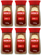 6 x Kenco Smooth Instant Coffee - 100GR