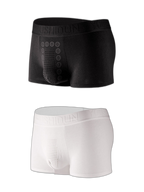2-pack Men's Negative Ion Massage Boxer Briefs