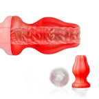 Abyss - Hollow Anal Plug & Textured Stroker