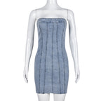 Women's Backless Wash Chest-wrapped Dress