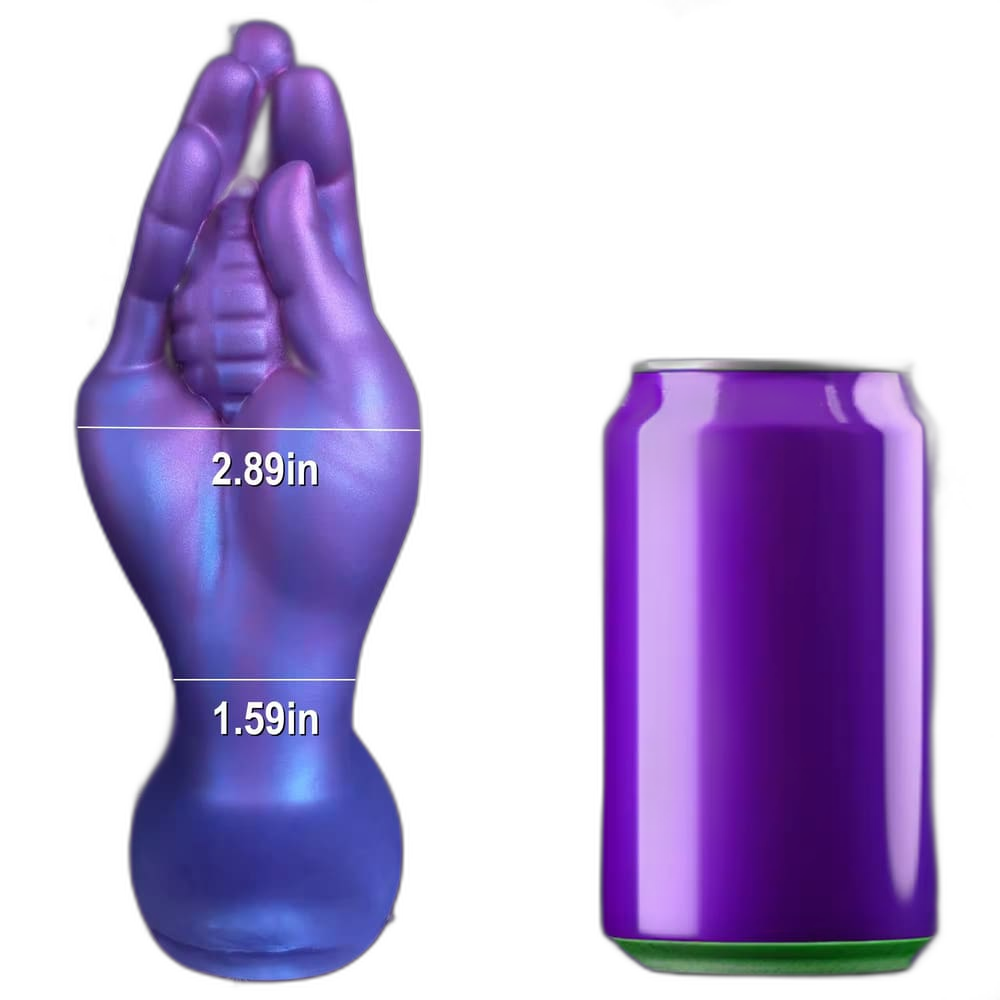 Rook - 7.5 Inch Fantasy Fist Butt Plug - Silicone Anal Toy