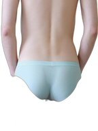 3 Pack Men's Ultra-Thin Breathable Ribbed Ice Silk Briefs